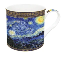 Easy Life Tasse individuelle en porcelaine de 300 ml dans une boîte cadeau THE STARRY NIGHT> Masterpiece|Petit Dejeuner