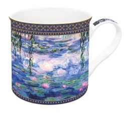 Easy Life Tasse individuelle en porcelaine de 300 ml dans une boîte cadeau WATER LILIES> Masterpiece|Petit Dejeuner