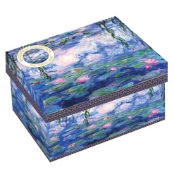 Easy Life Tasse individuelle en porcelaine de 300 ml dans une boîte cadeau WATER LILIES> Masterpiece|Petit Dejeuner