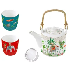 Easy Life Théière avec 2 tasses MARAJAH> Ethnique|Petit Dejeuner