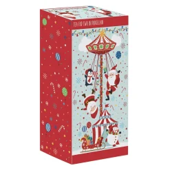 Easy Life Théière avec 2 tasses Santa’S Carousel> Noël|Petit Dejeuner