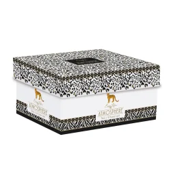 Easy Life Théière en porcelaine de 600 ml avec 2 petites tasses SAVANA> Coffret Cadeau|Petit Dejeuner